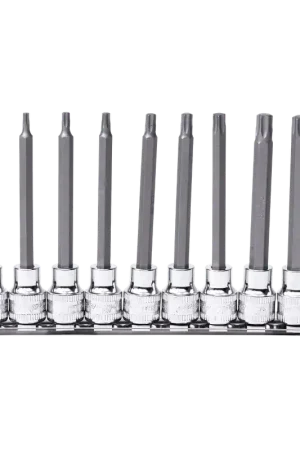 SP Tools 3/8" Drive Socket Rail Set - Spline - 7pc Crafted