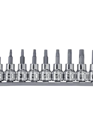 No Minimum Order SP Tools 3/8" Drive Socket Rail Set - Torx - 9pc