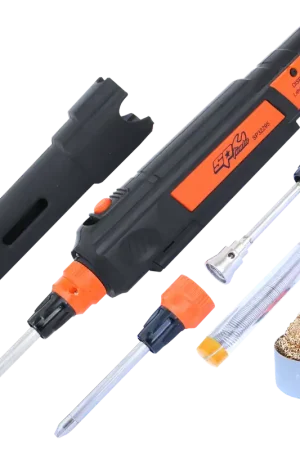 SP Tools 90w Li-Ion Cordless Soldering Kit + Heat Shrink Function Hassle-Free Returns