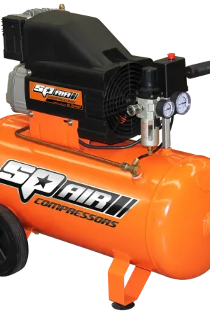 Latest SP Tools Air Compressor - Trade Quality - Portable - 2.5hp - 50L Tank