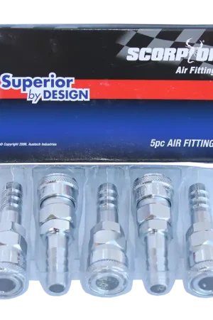 SP Tools Air Fittings - 1/2" Hose Tail Coupler Coupler - Nitto Style - Hi Flow Series - Box of 5 In Demand