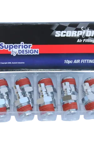 Super Sale SP Tools Air Fittings - 1/2" Male Thread Plug - Nitto Style - Hi Flow Series - Box of 10
