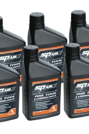 Handmade SP Tools Air Tool Lubricant - Carton of 6 x 1 Litre Bottles