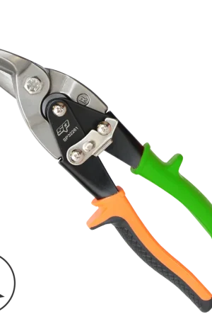 Limited Offer SP Tools Aviation Snips - Heavy Duty - Colour Coded - Left Cut - Red - 250mm - 10"