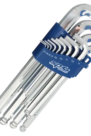 SP Tools Ball Drive Hex Key Set - SAE - Jumbo - 13pc Money Back Guarantee