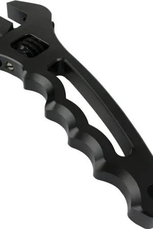 New Arrival Proflow Billet Aluminium Adjustable AN Grip Wrench Spanner Black