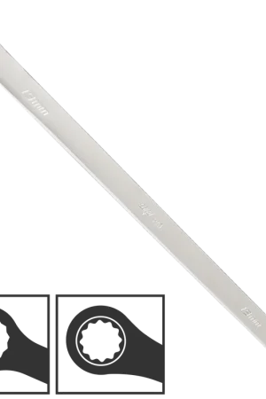 Best Seller SP Tools Box Drive Double Ring Spanner - Extra Long - Metric - 0° Offset - Individual, Size: 8mm