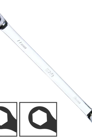 Price Drop SP Tools Brake Bleeder Double Ring Spanner - SAE - 75° Offset 6pt - Individual, Size: 3/8 x 7/16"