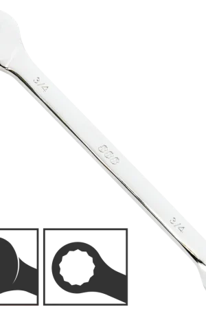 Certified SP Tools Combination ROE Spanner - 888 Series - SAE - Individual, Size: 1/4"