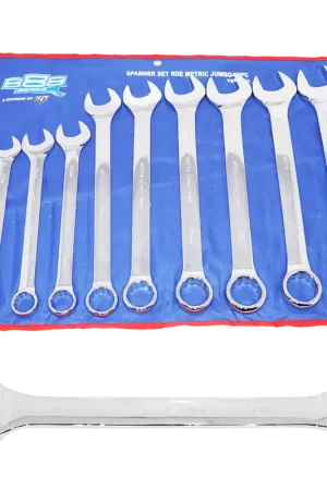 SP Tools Combination ROE Spanner Set - 888 Series - 15° Offset - Jumbo - Metric - 10pc Trending