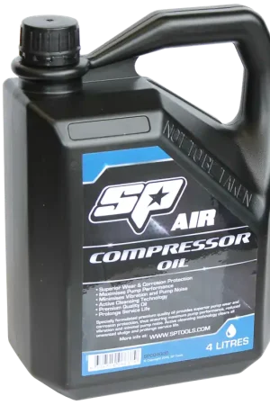 SP Tools Compressor Oil - 4 Litre Certified