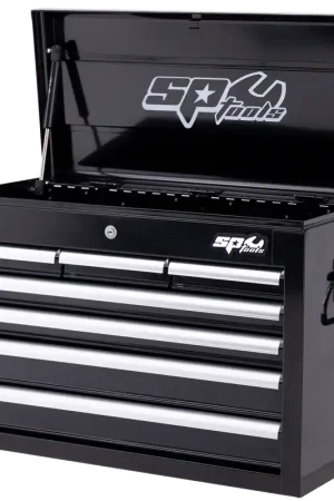 SP Tools Custom Series Tool Box - Standard Depth - 7 Drawer - Black/Chrome Best Price