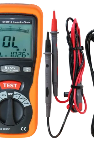 Must Have SP Tools Digital Insulation Tester with Non-Contact AC Voltage Sensor