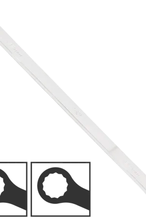 SP Tools Double Box Ring Spanner - Extra Long - Metric - 0° Offset - Individual, Size: 8 x 10mm Clearance