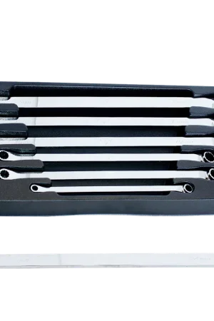 SP Tools Double Box Ring Spanner Set - 15° Offset - Extra Long - Metric - 6pc Same Day Shipping