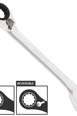 Top Pick SP Tools Double Gear Drive Ring Spanner - SAE - 15° Offset - Individual, Size: 5/16 x 3/8