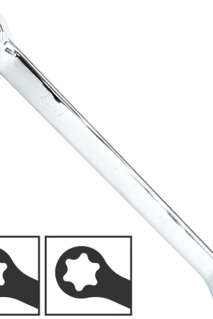 New Arrival SP Tools Double Ring Spanner - Long - Torx - 0° Offset - Individual, Size: E6 x E8