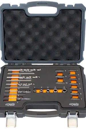 New Arrival SP Tools Drill Bit & Guide Screw Extractor Set - 25pc