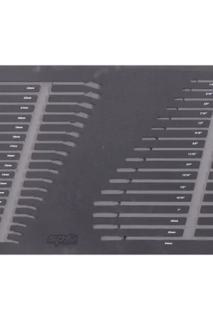Luxury SP Tools EVA Foam Tray - Suits Spanners - Metric & SAE - 34pc
