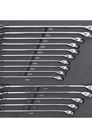 Reduced Price SP Tools EVA Foam Tray Tool Kit - Spanners - 15pc - Metric & SAE