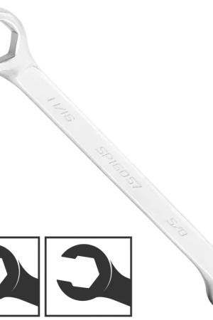 SP Tools Flare Nut Spanner - SAE - Individual, Size: 3/8 x 7/16 Last Chance