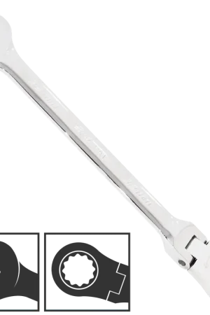 Big Sale SP Tools Flex Head Gear Drive ROE Quad Drive Spanner - Metric - Individual, Size: 6mm