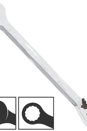 Worldwide Shipping SP Tools Gear Drive ROE Spanner - 888 Series - Metric - 15° Offset - Individual, Size: 10mm