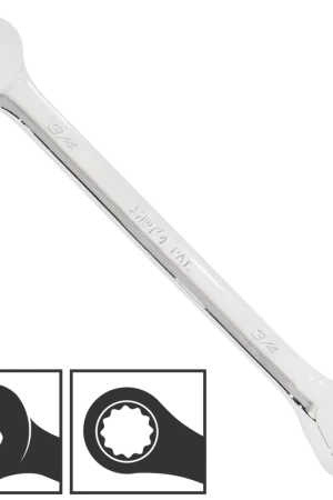 SP Tools Gear Drive ROE Speed Drive Spanner - SAE - 0° Offset - Individual, Size: 5/16" Deal