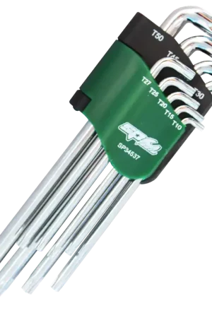 SP Tools Key Set - Torx - Stubby - Colour Coded - 9pc Must Have