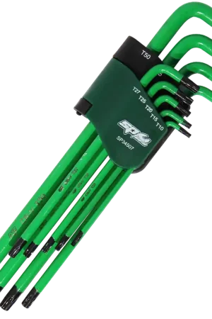 SP Tools Key Set -Torx Tamper Proof - Colour Coded - 9pc Best Seller