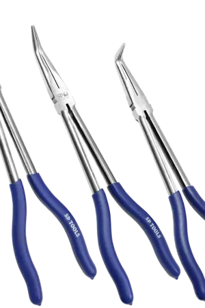 SP Tools Long Handle Plier Set - 275mm - 11" - 3pc Seasonal Sale