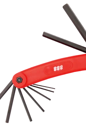 SP Tools Magnetic Folding Hex Key Set - 888 Series - SAE - 8pc Brand New