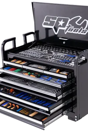 SP Tools Off Road Series Field Service Tool Kit - 413pc - Metric/SAE - Black/Chrome Price Drop