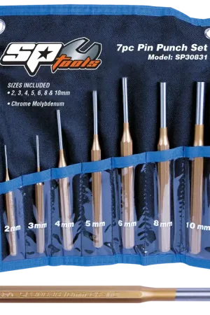 SP Tools Pin Punch Set - 7pc Luxury