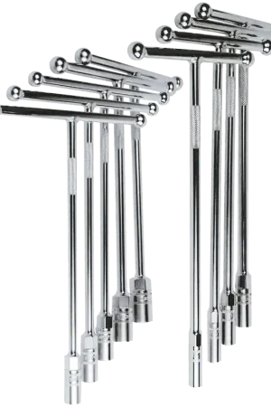 Special Discount SP Tools T-Handle Socket Set - 6pt - Metric - 9pc