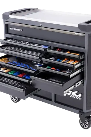 Editor’s Pick SP Tools Tech Series Roller Cabinet Tool Kit - 369pc - Metric/SAE - Diamond Black