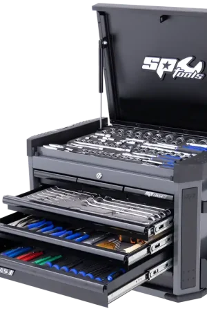 SP Tools Tech Series Tool Kit - 212pc - Metric Only - Diamond Black In Demand