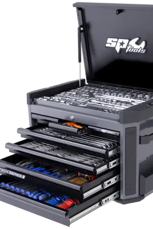 Secure Checkout SP Tools Tech Series Tool Kit - 335pc - Metric & SAE - Diamond Black