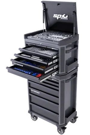 Budget SP Tools Tech Series Tool Kit Combo - 282pc - Metric & SAE - Diamond Black