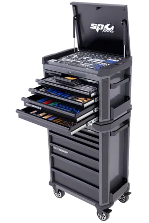 Exclusive SP Tools Tech Series Tool Kit Combo - 306pc - Metric Only - Diamond Black