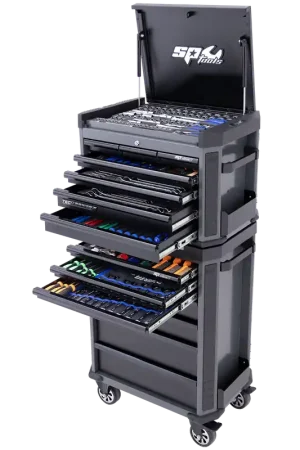 SP Tools Tech Series Tool Kit Combo - 629pc - Metric & SAE - Diamond Black Price Drop