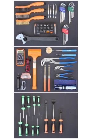 SP Tools Tool Kit - 145pc - No Tool Box, No EVA Tray - Tools Only Budget