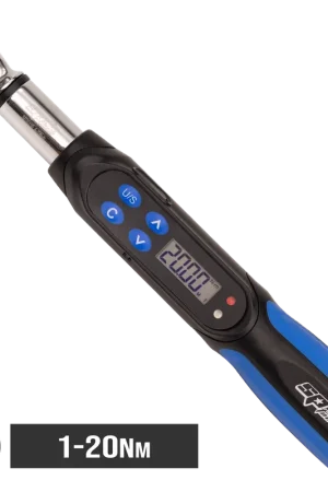 SP Tools Torque Wrench - Digital - Stubby - 1/4" Drive - 1 to 20Nm Modern
