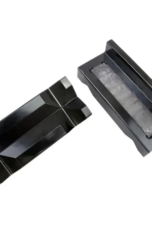 Top Pick Proflow Vise Jaw Protectors Aluminium Black Anodised Inserts Internal Magnets per Pair