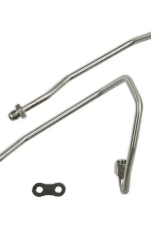 Holley Power Steering Hardline Kit 1967-1976 Mopar A-Body with Borgeson Power Steering Box & BH23104 Headers Luxury