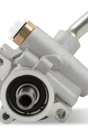 Holley Power Steering Pump Assembly, Aluminum Corvette Power Steering Pump Assembly, Aluminum Saginaw TC with bearing supported shaft Time-Limited