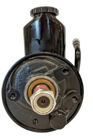 Worldwide Shipping Proflow Power Steering Pump Saginaw P Series Reservoir Keyway V Pulley Style Black Powder coated.