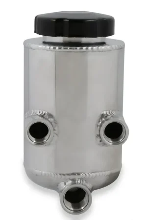 Affordable Holley Power Steering Remote Reservoir - Polished Aluminum Universal - Polished Aluminum for Custom & Racing Applications