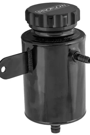 Proflow Power Steering Reservoir Remote Aluminium Black Universal 120mm x 90mm Barb Male 3/8in 1/2in Seasonal Sale