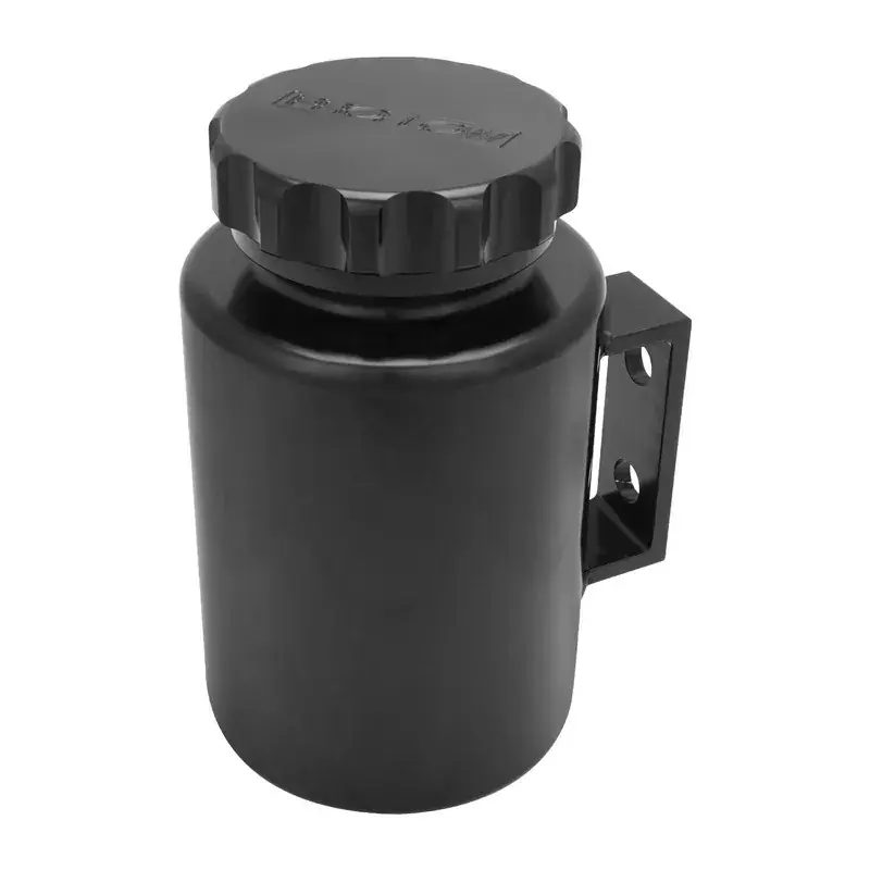 Markdown Proflow Power Steering Reservoir Remote Aluminium Black Universal 120mm x 90mm Male AN10